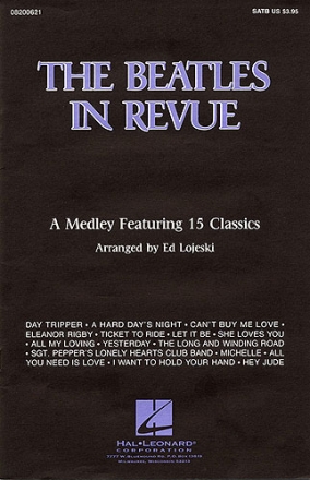 The Beatles in Revue Medley for mixed chorus and piano score