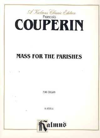 Mass for the Parishes for organ