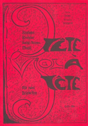 Viola tte  tte  fr 2 Violen Stimmen