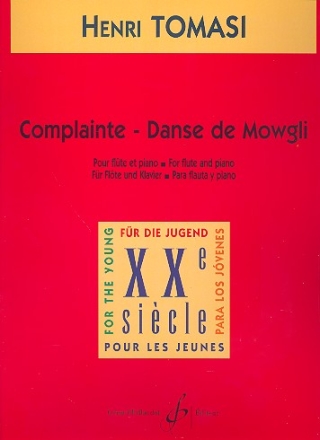 Complainte Danse de Mowgli pour flute et piano