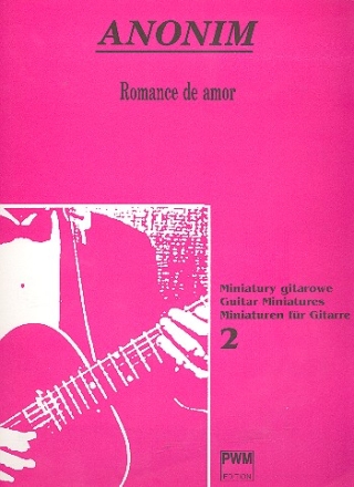 Romance de amor fr Gitarre