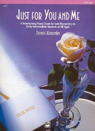 Just for you and for me vol.1 6 piano duets late elementary to early intermediate