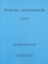 Deutsche Armeemrsche Band 2 fr Blasorchester Altklarinette in Es