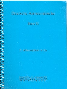 Deutsche Armeemrsche Band 2 Altsaxophon 2 in Es