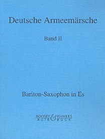 Deutsche Armeemrsche Band 2 Baritonsaxophon in Es