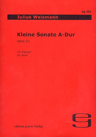 Kleine Sonate A-Dur op.51 fr Klavier