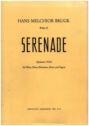 Serenade op.22 fr Flte, Oboe, Klarinette, Horn und Fagott 5 Stimmen
