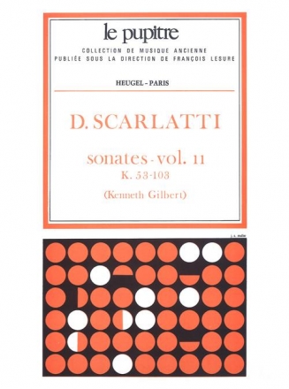 Sonates vol.2 (K53-103) pour clavecin