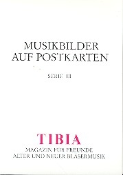 Musikbilder auf Postkarten Serie 3 (set mit 5 Stk)