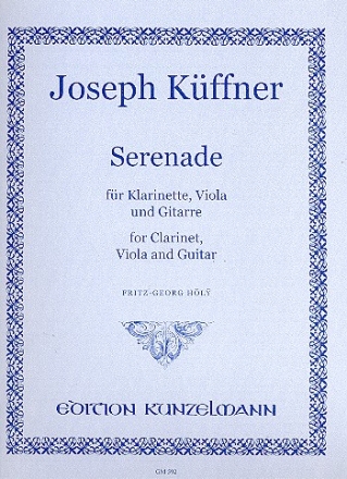 Serenade fr Klarinette, Viola und Gitarre Stimmen