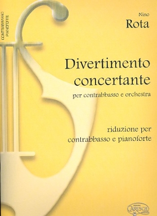 Divertimento concertante per contrabbasso e orchestra per contrabbasso e pianoforte