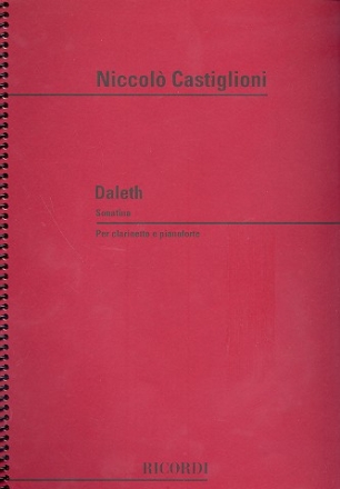 Daleth Sonatine fr Klainette und Klavier