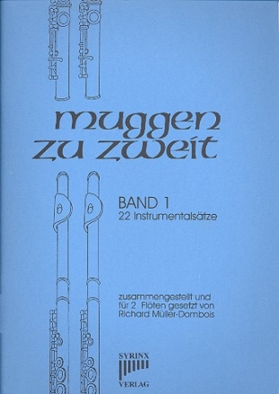 Muggen zu zweit Band 1 fr 2 Flten 2 Spielpartituren