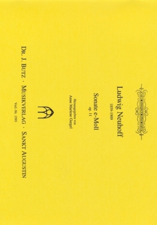 Sonate e-Moll op.11 fr Orgel