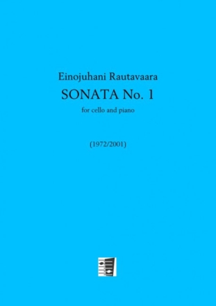 Sonata No.1 (1972/2001)  for cello and piano