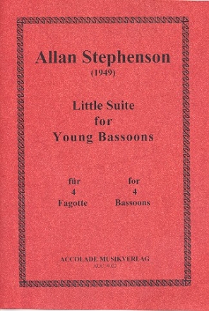 Little Suite for young Bassoons fr 4 Fagotte Partitur und Stimmen