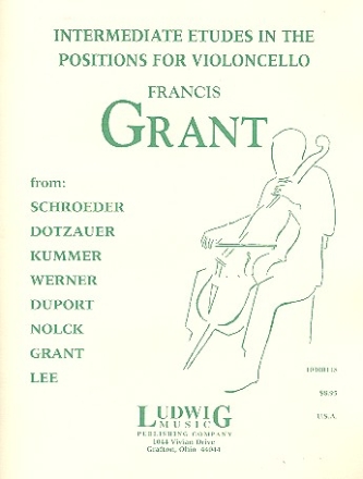 Intermediate Etudes in the positions for violoncello 