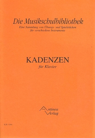 Kadenzen fr Klavier