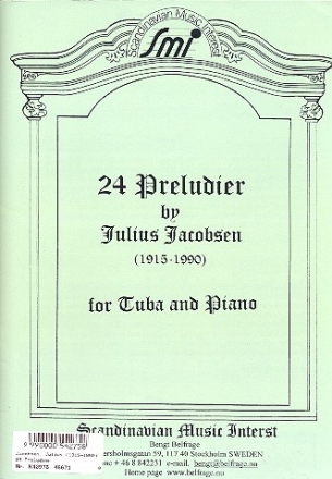24 preludier - for tuba and piano