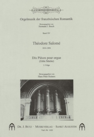 10 pices pour orgue vol.2 fr Orgel