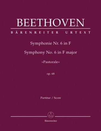 Sinfonie F-Dur Nr.6 op.68 fr Orchester Partitur