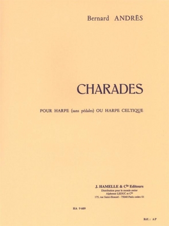 Charades pour harpe (sans pedales) ou harpe celtique
