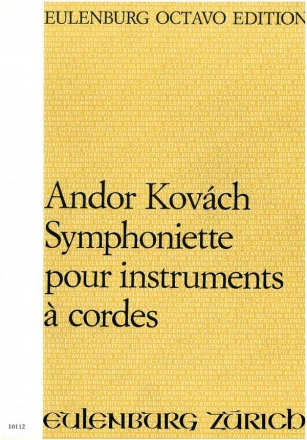 Symphoniette (1941) pour instruments a cordes Partitur