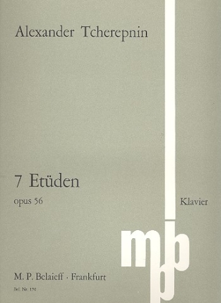 7 Etden op.56 fr Klavier