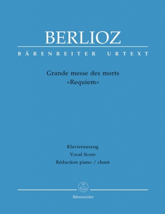 Grande messe des morts fr Tenor, Chor und Orchester Klavierauszug (la)