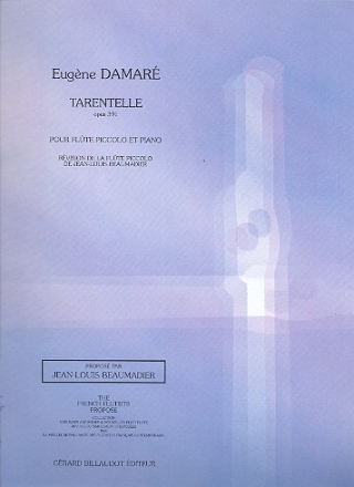 Tarantelle op.391 pour flte piccolo et piano