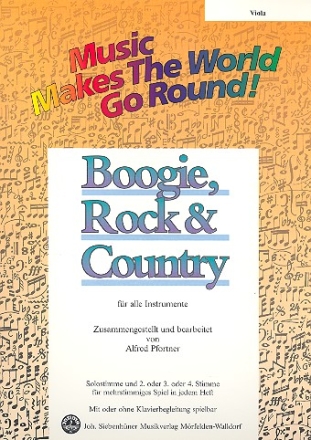 Boogie Rock and Country fr flexibles Ensemble Viola