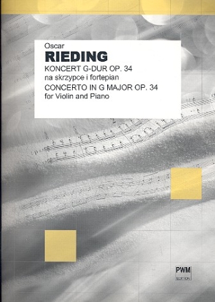 Konzert G-Dur op.34 fr Violine und Klavier