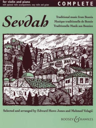 SEVDAH FUER VIOLINE UND KLAVIER TRADITIONAL MUSIC FROM BOSNIA V E R G R I F F E N  7/03 CB