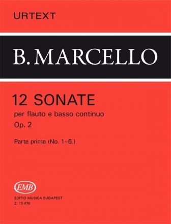 12 Sonaten op.2 Band 1 (Nr.1-6) fr Flte und Bc