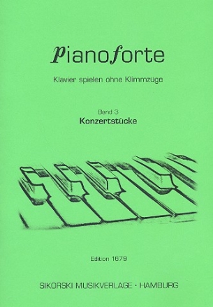 Klavier spielen ohne Klimmzge Band 3 Konzertstcke