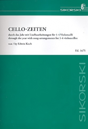 Cello-Zeiten fr 1-4 Violoncelli Spielpartitur Neuausgabe 2010