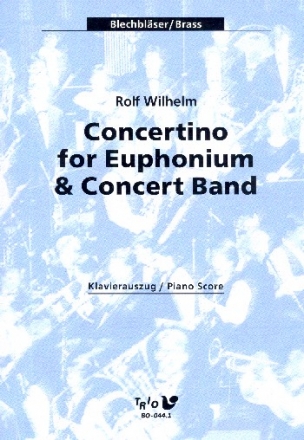 Concertino  for euphonium and concert band piano score