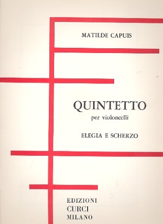 Quintetto per 5 violoncelli score and parts