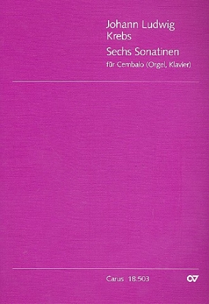 6 Sonatinen fr Cembalo (Orgel, Klavier)