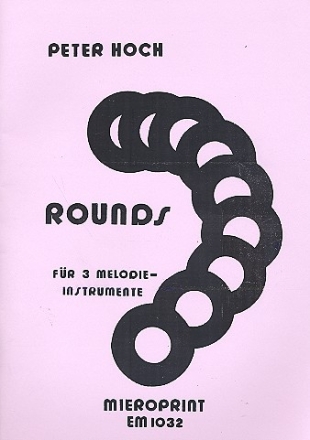 Rounds fr 3 Blockflten (AAB), (Flten, andere Melodieinstrumente) 2 Spielpartituren