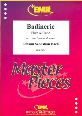 Badinerie for flute and piano
