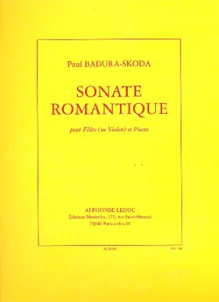 SONATE ROMANTIQUE POUR FLUTE (VIOLON) ET PIANO