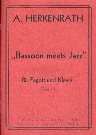 Bassoon meets Jazz op.19 fr Fagott und Klavier