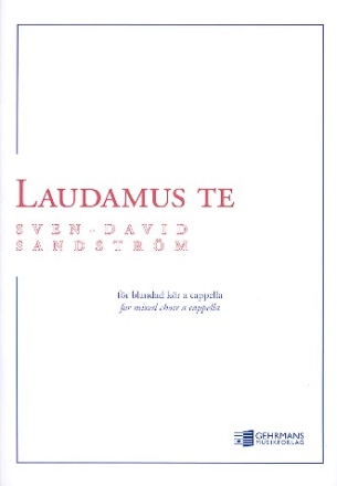 Laudamus te for mixed chorus a cappella score