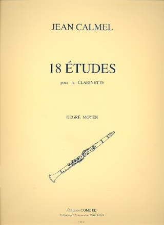 18 tudes pour clarintette (degr moyen)