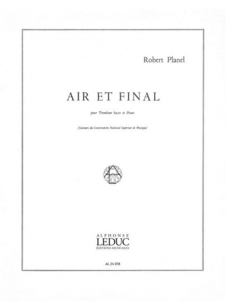 Air et final pour trombone basse et piano