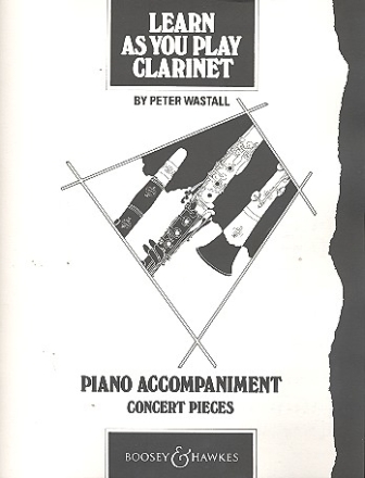 Learn As You Play Clarinet fr Klarinette und Klavier Lehrerband