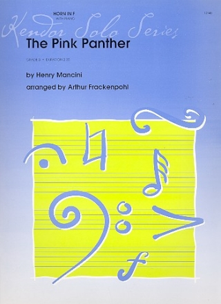 The Pink Panther for horn in F and piano