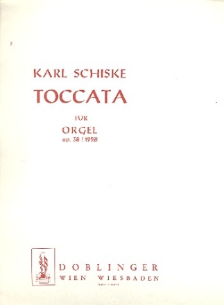 Toccata op.38 fr Orgel