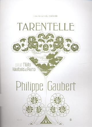 Tarentelle pour flute, hautbois et piano parties